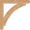 Ekena Millwork Thorton Craftsman Smooth Bracket, Western Red Cedar, 3 1/2"W x 32"D x 32"H BKT04X32X32THR04SWR - alternate 4